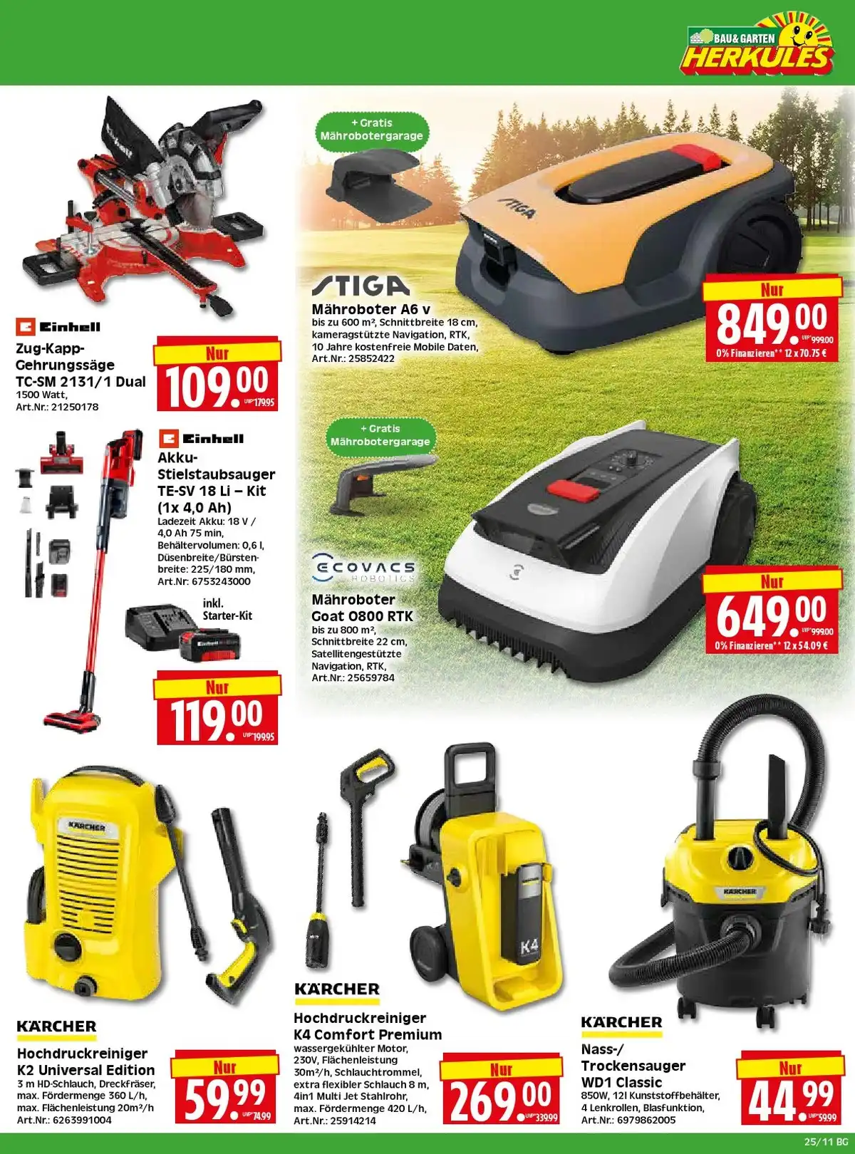 Baumarkt ab 15.06