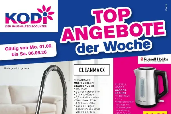 Kodi Prospekt ab 01.06.2026 diese & nächste woche
