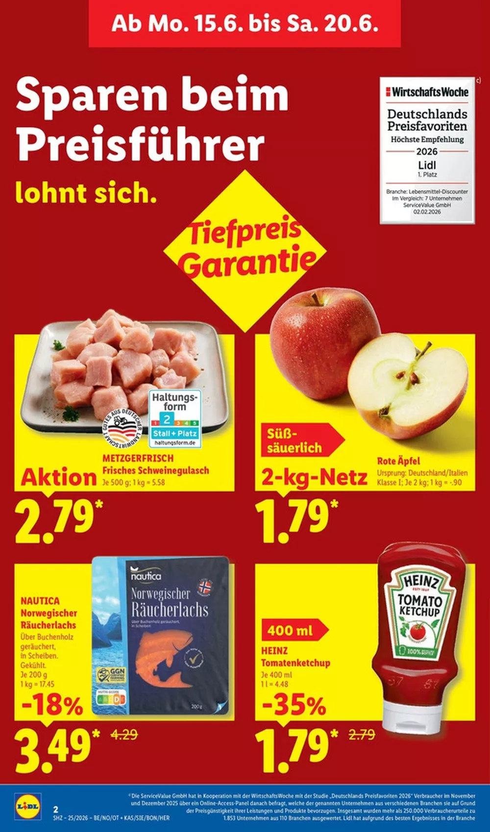 Lidl Prospekt ab 15.06 & ab 22.06.2026 nächste woche - Bild 2 ab 15.06.2026