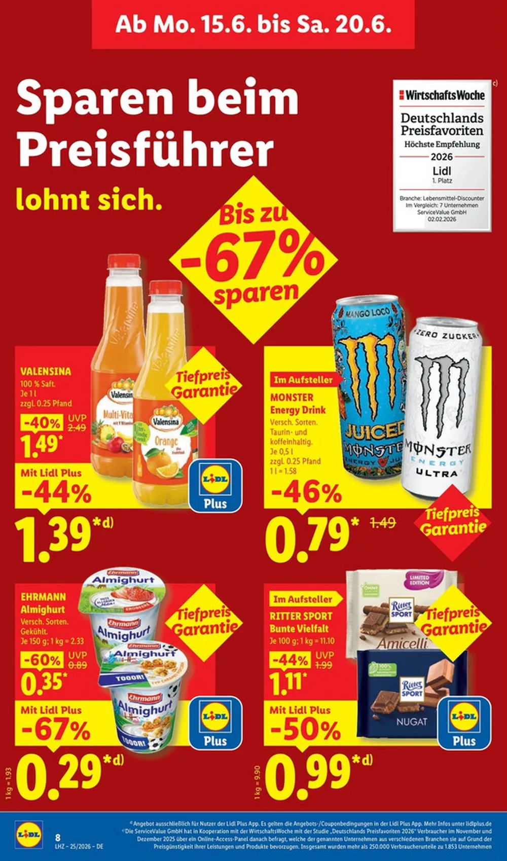 Lidl Prospekt ab 22.06 & ab 29.06.2026 nächste woche - Bild 2 ab 15.06.2026