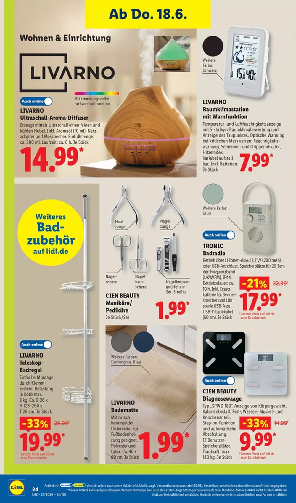 Lidl Prospekt ab 22.06 & ab 29.06.2026 nächste woche - Bild 4 ab 15.06.2026