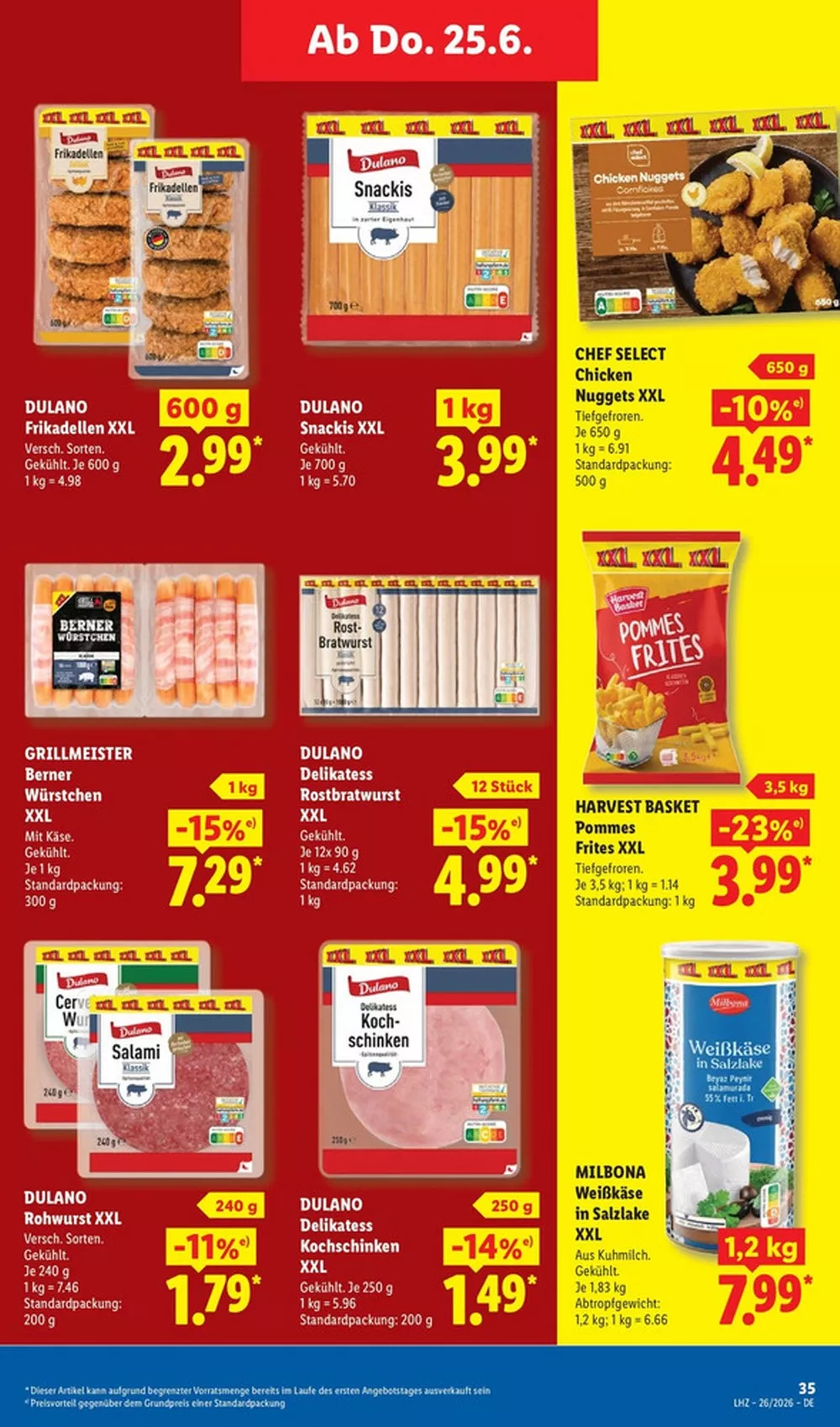 Lidl Prospekt ab 22.06 & ab 29.06.2026 nächste woche - Bild 1 ab 22.06.2026