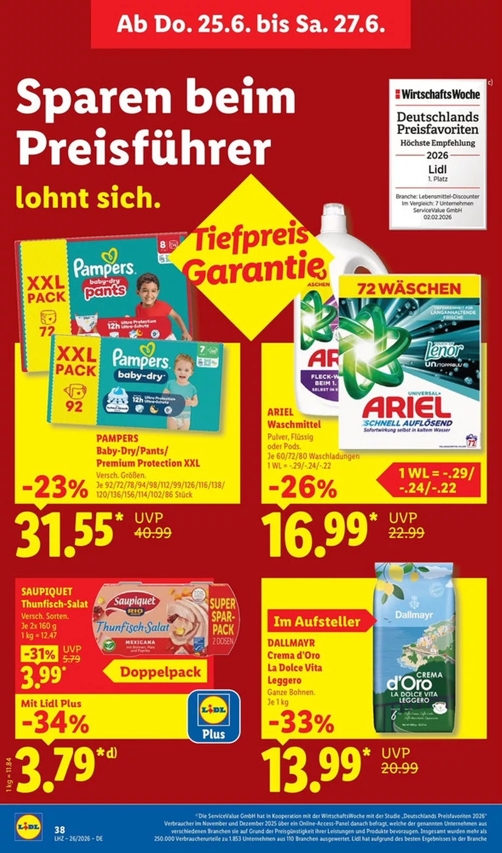 Lidl Prospekt ab 22.06 & ab 29.06.2026 nächste woche - Bild 6 ab 22.06.2026