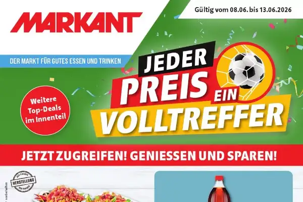 Markant Prospekt ab 08.06.2026 diese & nächste woche