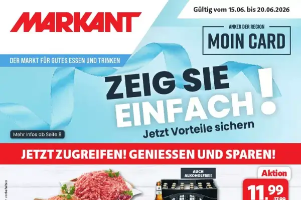 Markant Prospekt ab 15.06.2026 diese & nächste woche