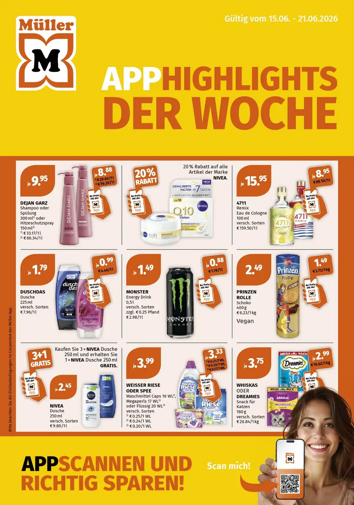 Müller Prospekt ab 15.06.2026 diese & nächste woche - Bild 1 ab 15.06.2026