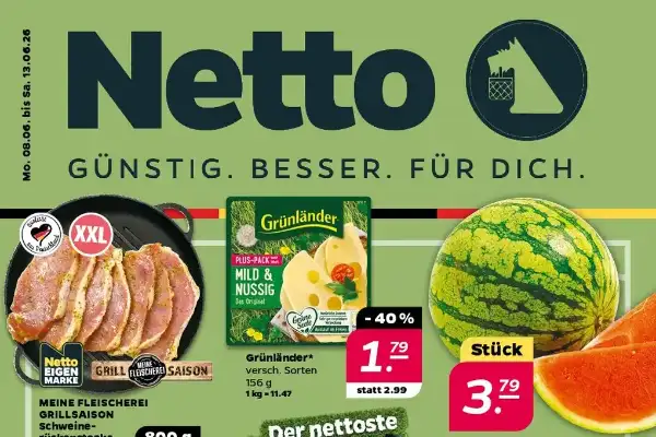Netto Scottie prospekt ab 01.06 und ab 08.06.2026