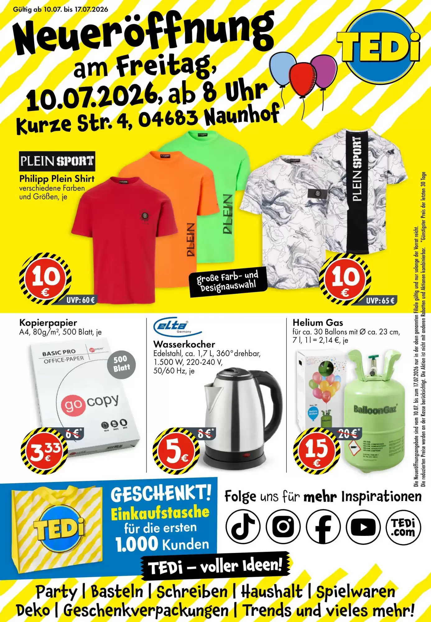 Tedi Prospekt ab 10.07.2026 diese & nächste woche - Bild 1 ab 10.07.2026