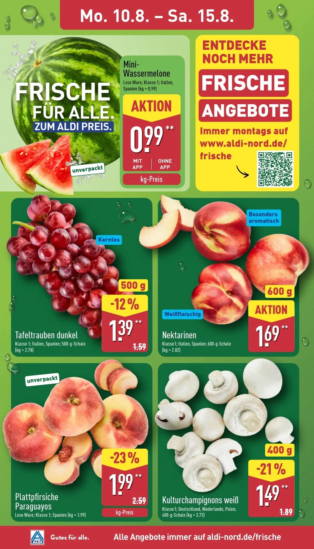 Aldi Nord Prospekt ab 10.08.2026 nächste woche - Bild 2 ab 10.08.2026