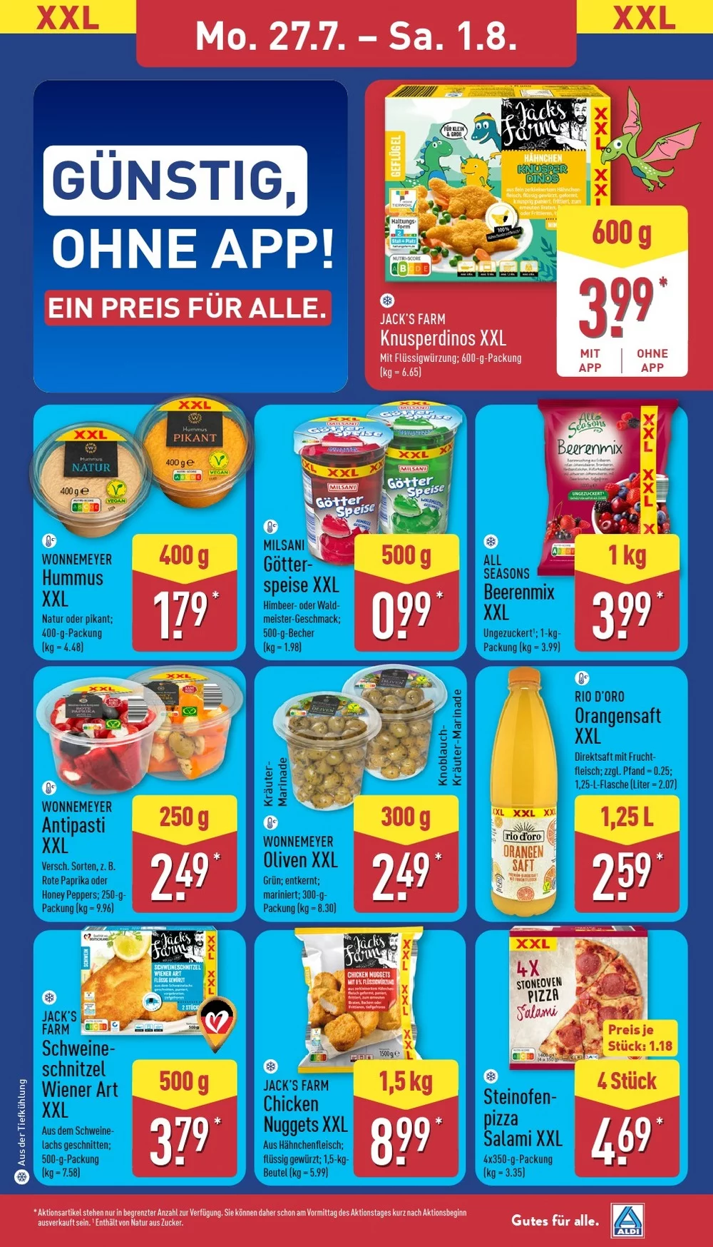 Aldi Nord Prospekt ab 27.07.2026 nächste woche - Bild 1 ab 27.07.2026