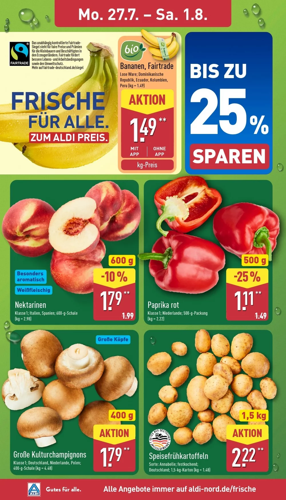 Aldi Nord Prospekt ab 27.07.2026 nächste woche - Bild 2 ab 27.07.2026