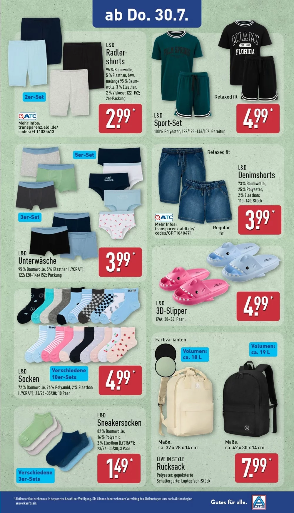 Aldi Nord Prospekt ab 27.07.2026 nächste woche - Bild 1 ab 27.07.2026
