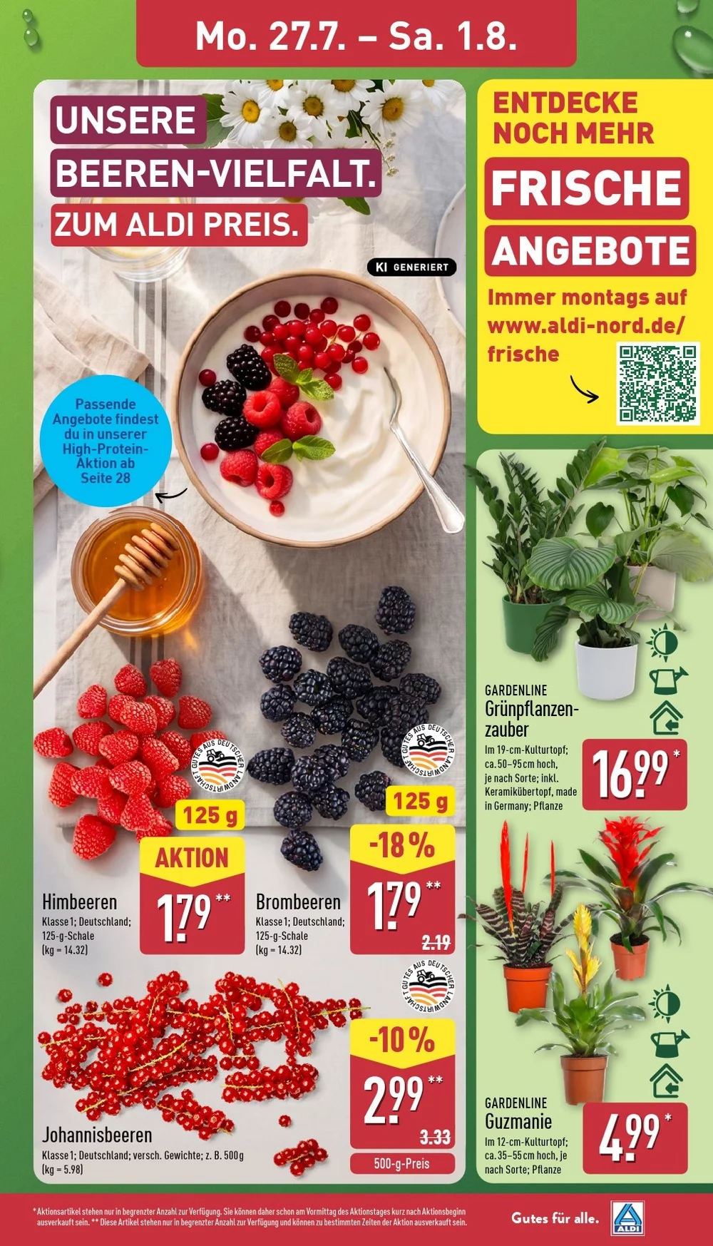Aldi Nord Prospekt ab 27.07.2026 nächste woche - Bild 1 ab 27.07.2026