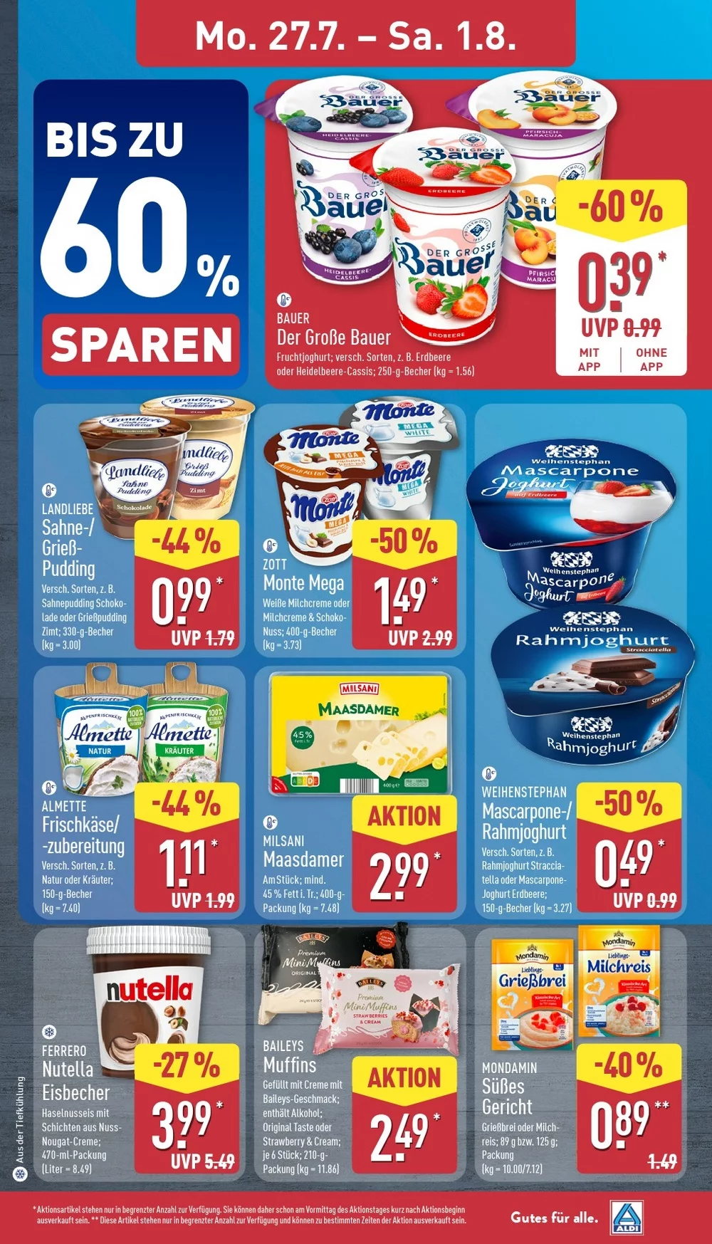Aldi Nord Prospekt ab 27.07.2026 nächste woche - Bild 1 ab 27.07.2026