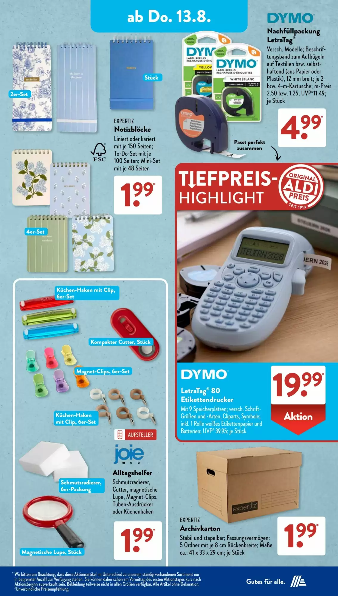 Aldi Süd Prospekt ab 10.08.2026 nächste woche - Bild 1 ab 10.08.2026