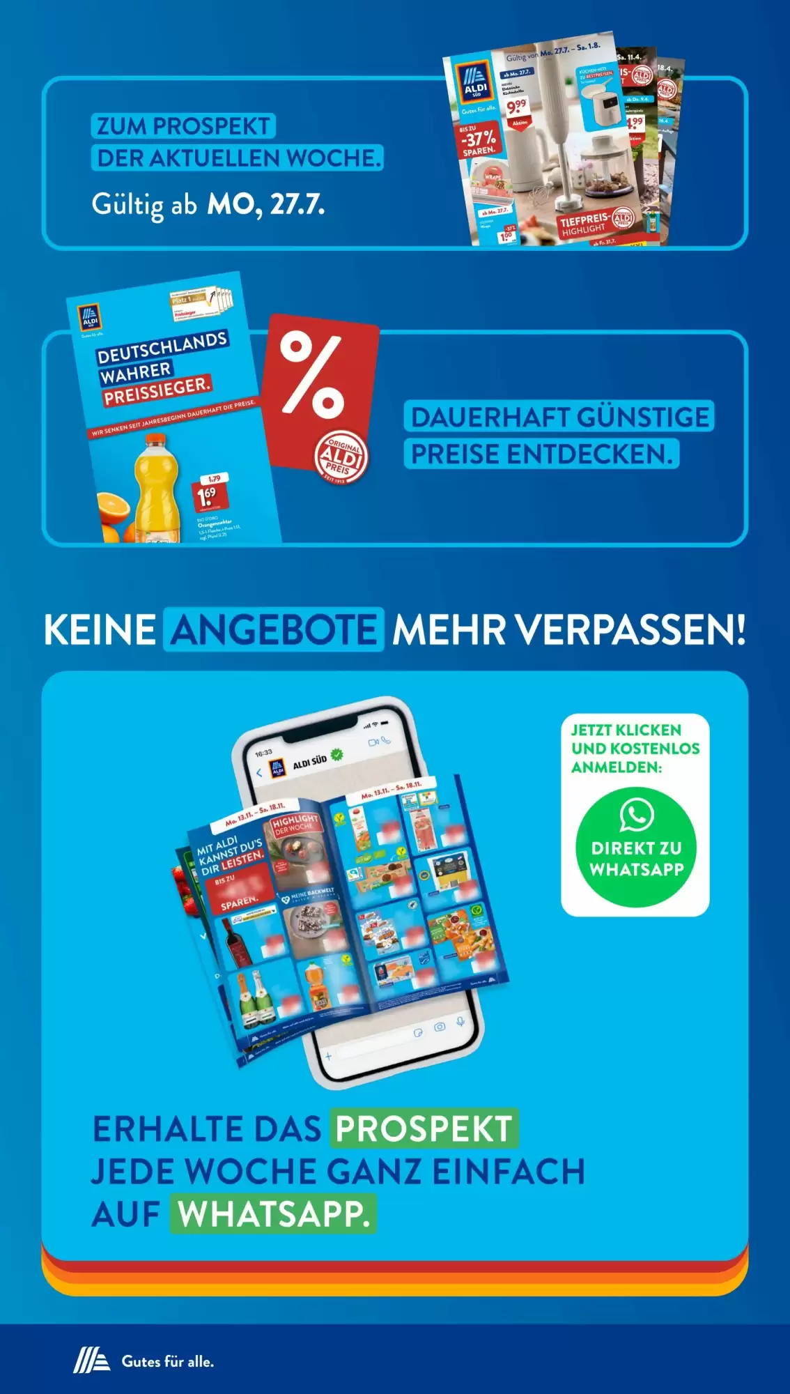 Aldi Süd Prospekt ab 10.08.2026 nächste woche - Bild 1 ab 10.08.2026