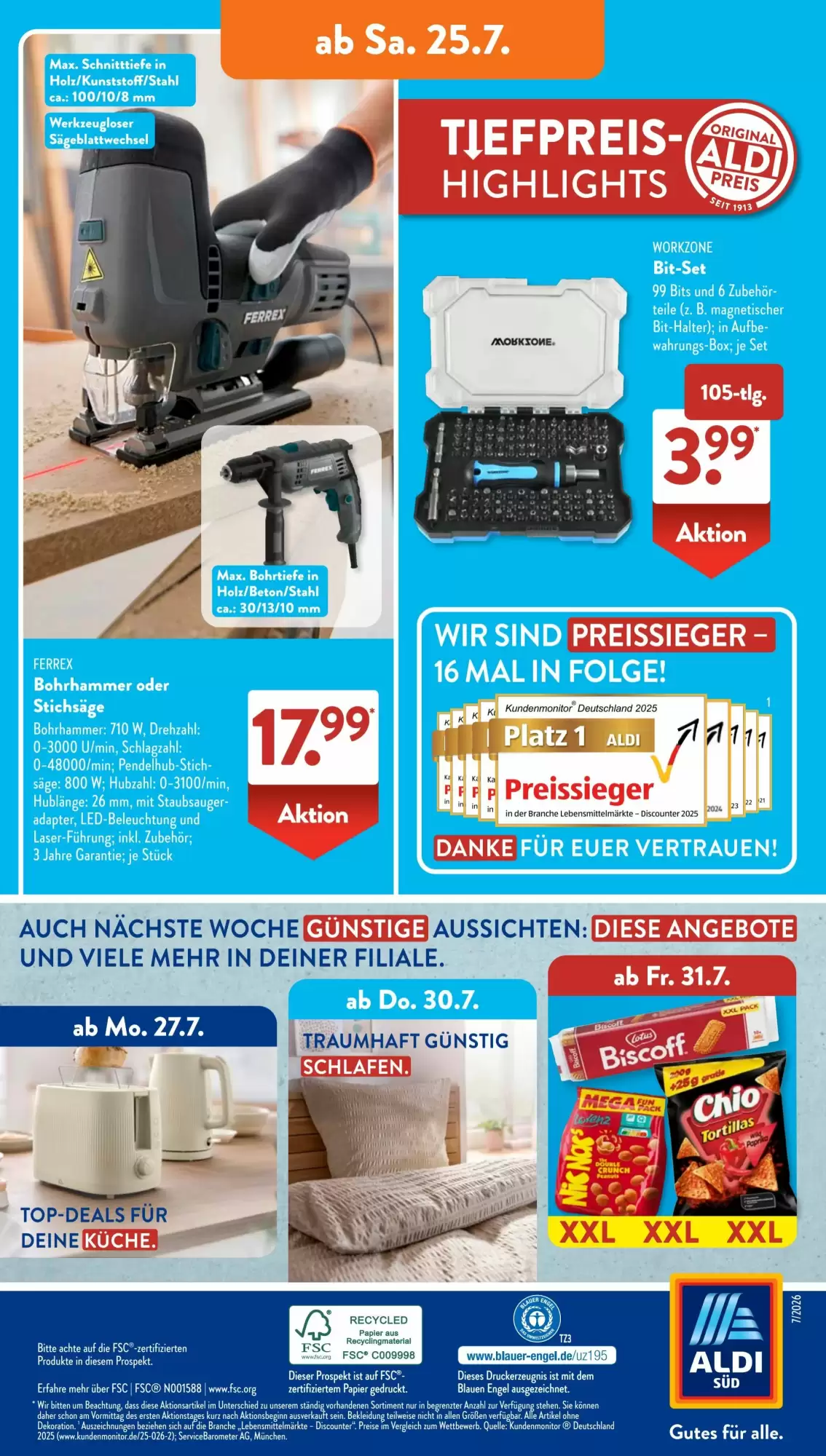 Aldi Süd Prospekt ab 20.07.2026 nächste woche - Bild 3 ab 20.07.2026