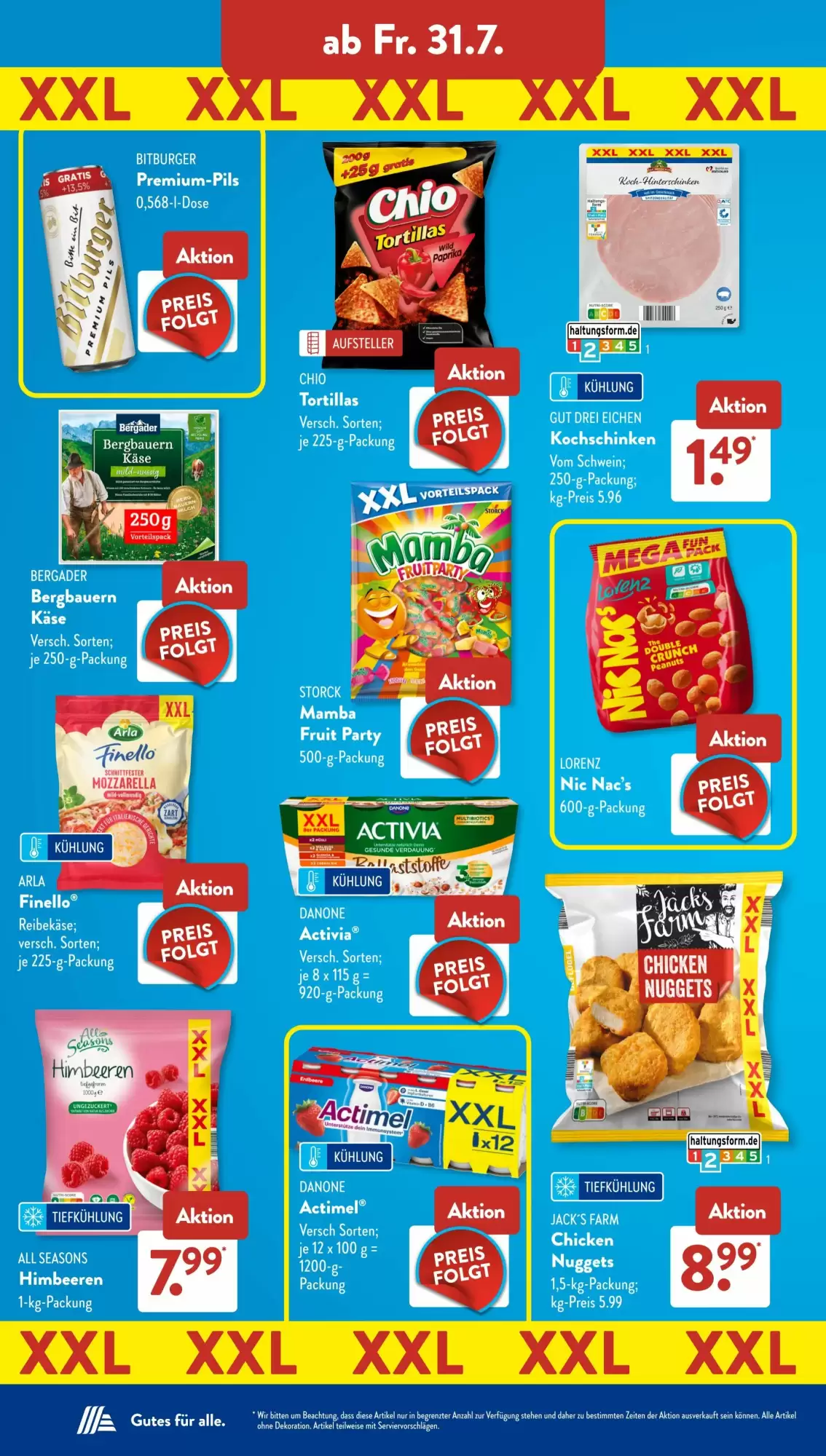 Aldi Süd Prospekt ab 27.07.2026 nächste woche - Bild 1 ab 27.07.2026