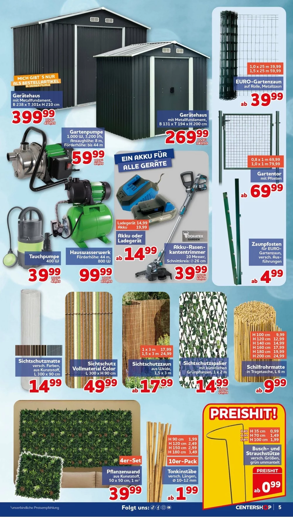 Centershop Prospekt ab 27.07 & ab 03.08.2026 nächste woche - Bild 1 ab 27.07.2026