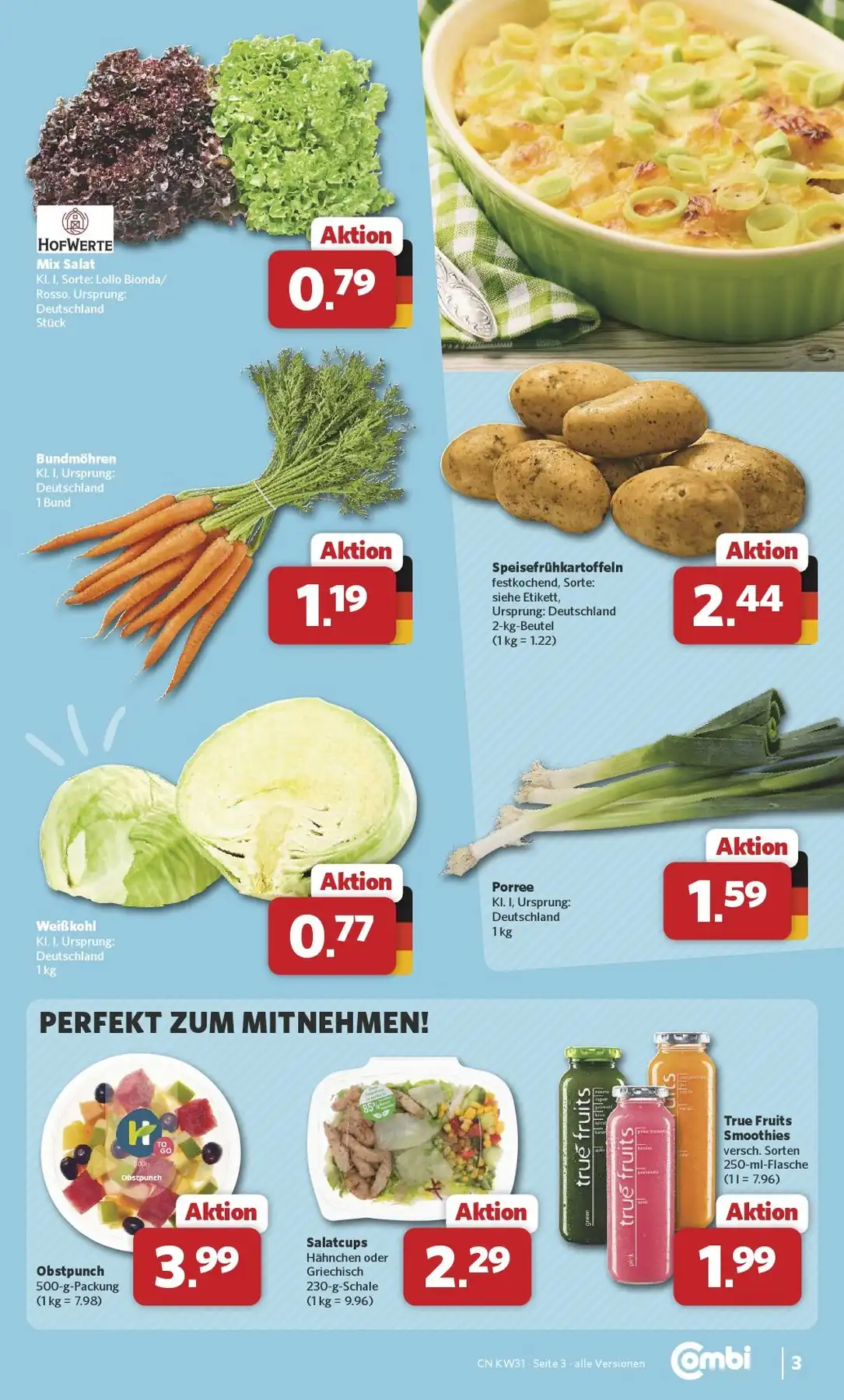 Combi Prospekt ab 27.07 & ab 03.08.2026 nächste woche - Bild 1 ab 27.07.2026