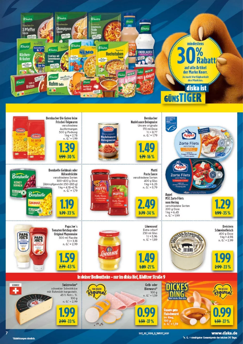 Diska Prospekt ab 27.07 & ab 03.08.2026 nächste woche - Bild 1 ab 03.08.2026