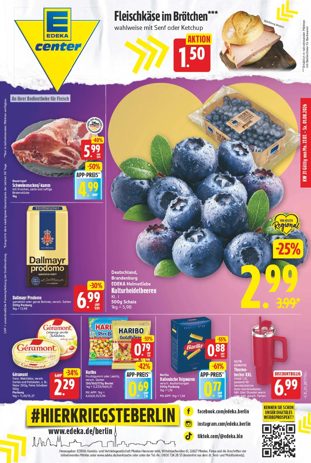 E Center Prospekt ab 27.07 & ab 03.08.2026 nächste woche - Bild 1 ab 27.07.2026