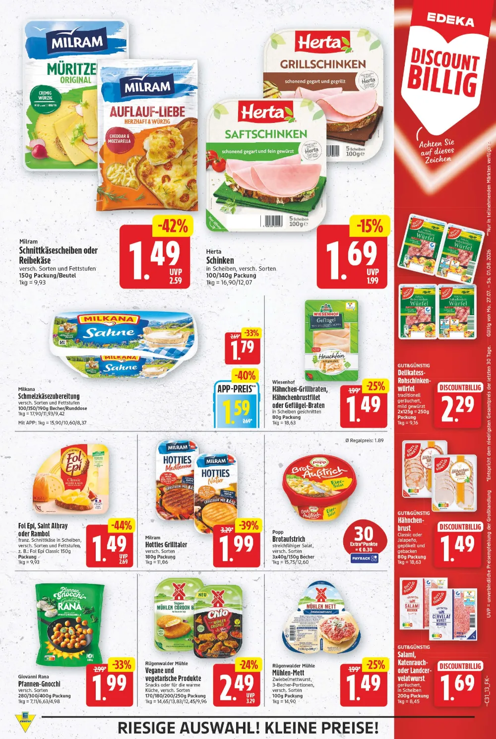 E Center Prospekt ab 27.07 & ab 03.08.2026 nächste woche - Bild 1 ab 27.07.2026