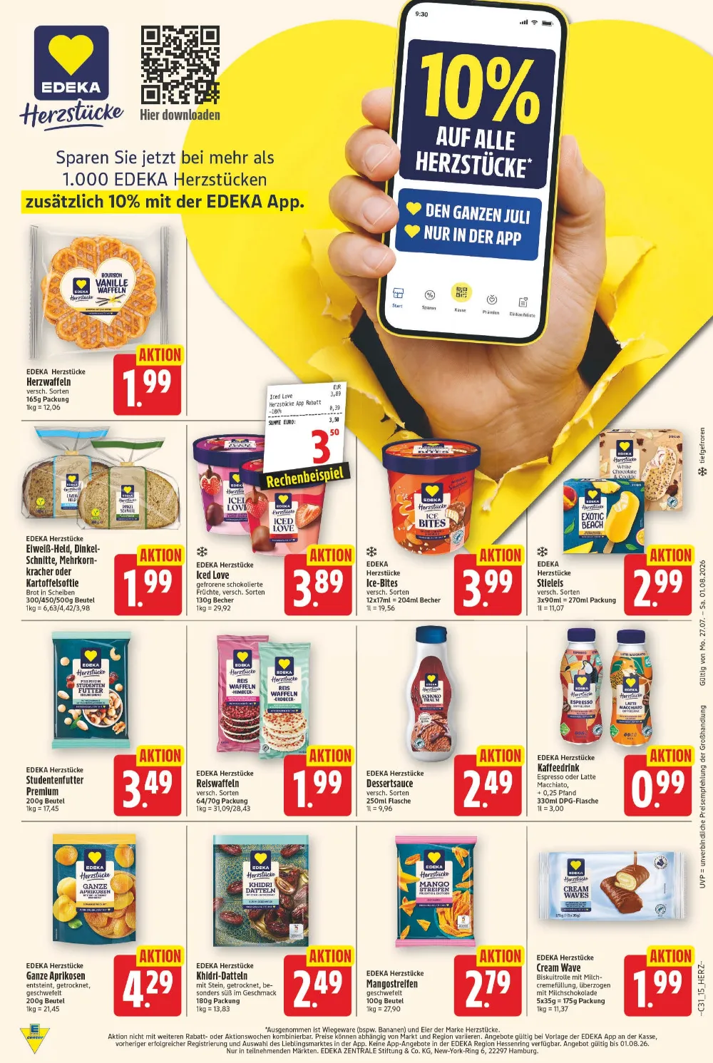 E Center Prospekt ab 27.07 & ab 03.08.2026 nächste woche - Bild 1 ab 27.07.2026