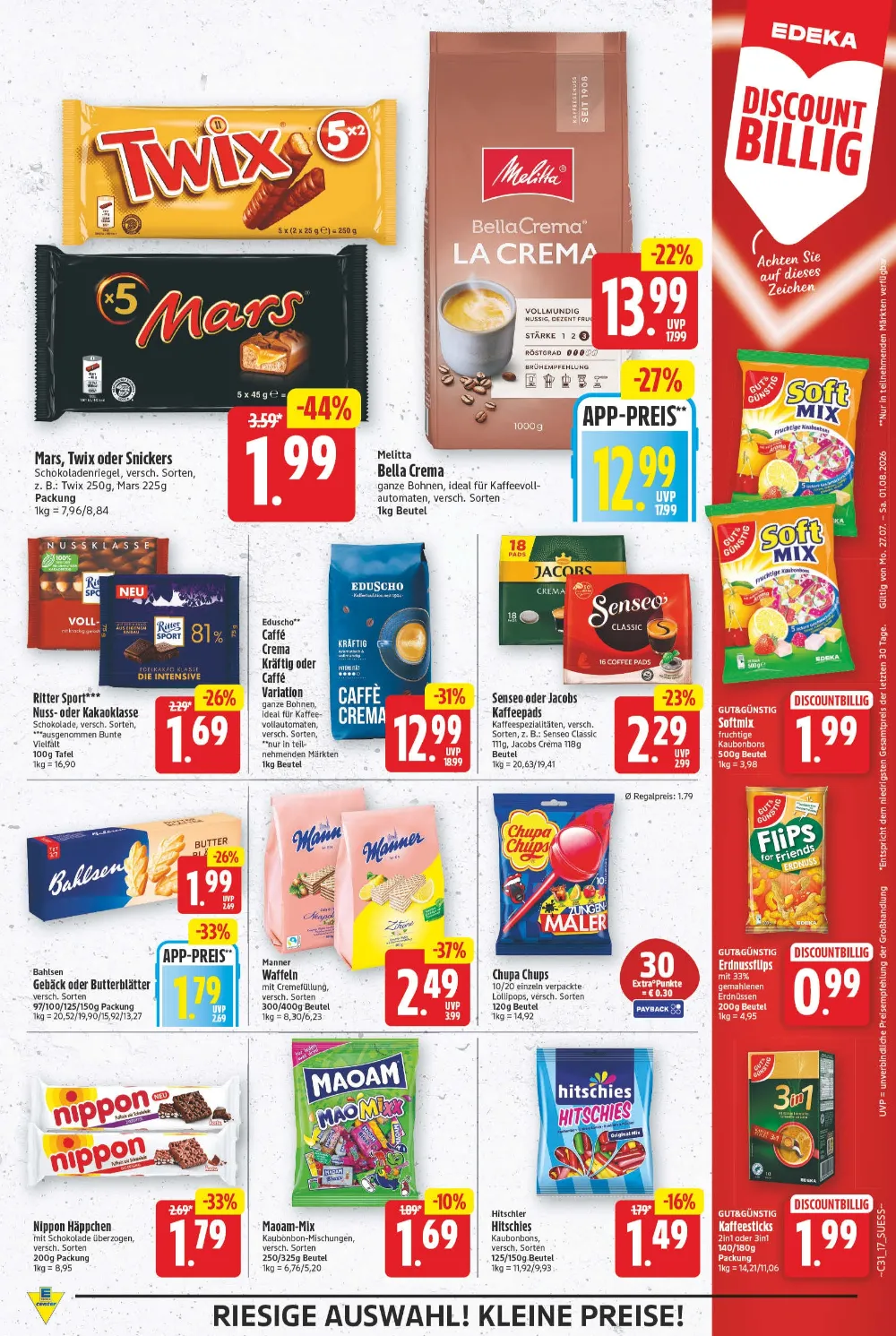 E Center Prospekt ab 27.07 & ab 03.08.2026 nächste woche - Bild 1 ab 27.07.2026