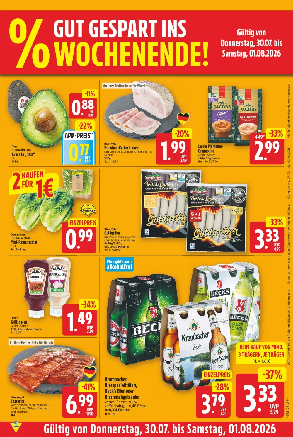 E Center Prospekt ab 27.07 & ab 03.08.2026 nächste woche - Bild 1 ab 27.07.2026