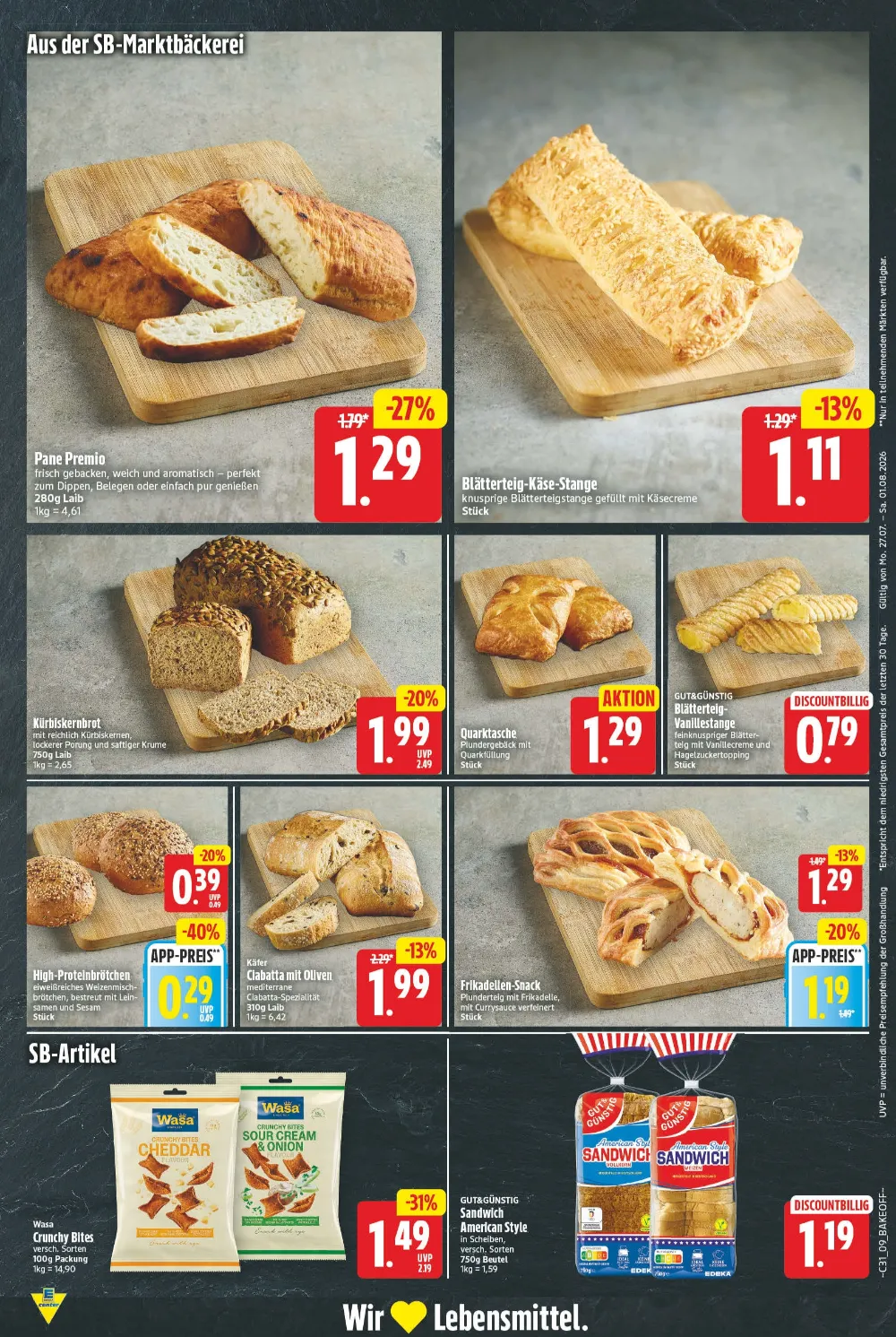 E Center Prospekt ab 27.07 & ab 03.08.2026 nächste woche - Bild 1 ab 27.07.2026