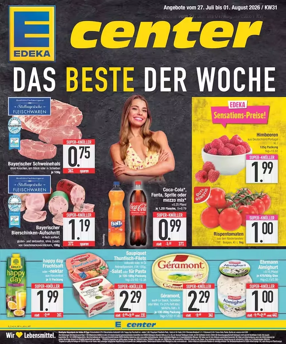 E Center Prospekt ab 27.07 & ab 03.08.2026 nächste woche - Bild 1 ab 27.07.2026
