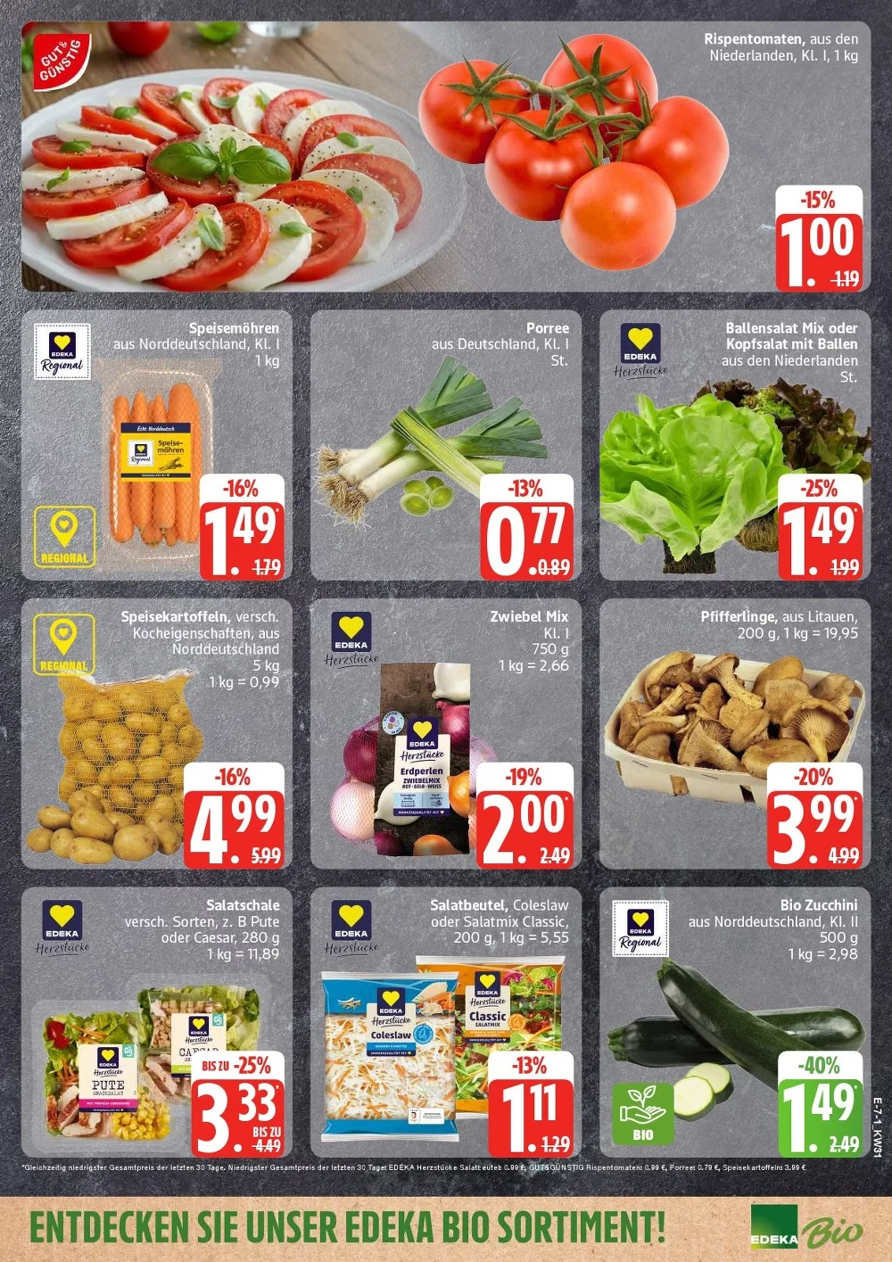 Edeka Prospekt ab 27.07 & ab 03.08.2026 nächste woche - Bild 1 Nord ab 27.07.2026