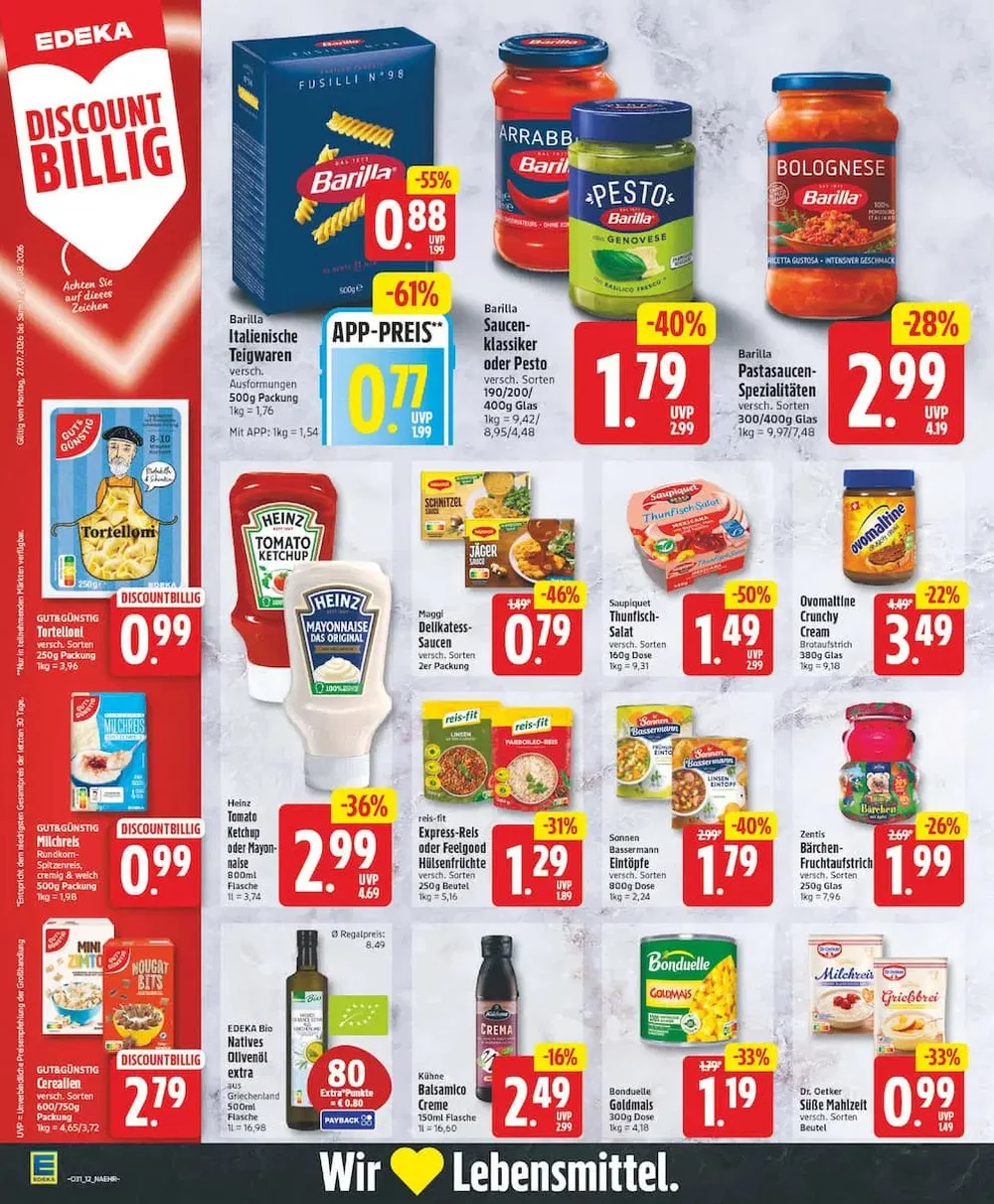 Edeka Prospekt ab 27.07 & ab 03.08.2026 nächste woche - Bild 2 ab 27.07.2026
