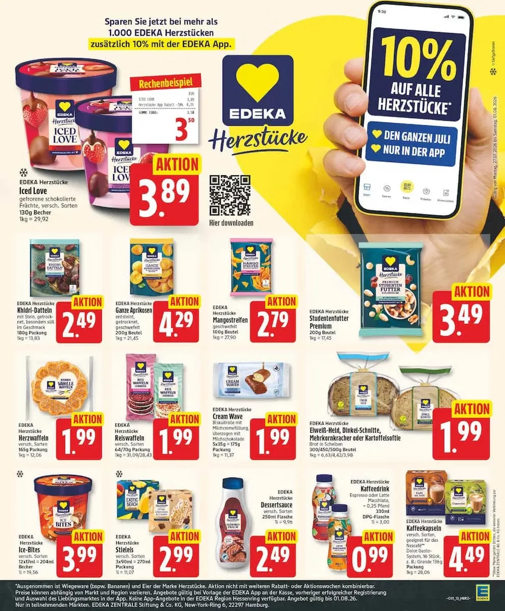 Edeka Prospekt ab 27.07 & ab 03.08.2026 nächste woche - Bild 3 ab 27.07.2026