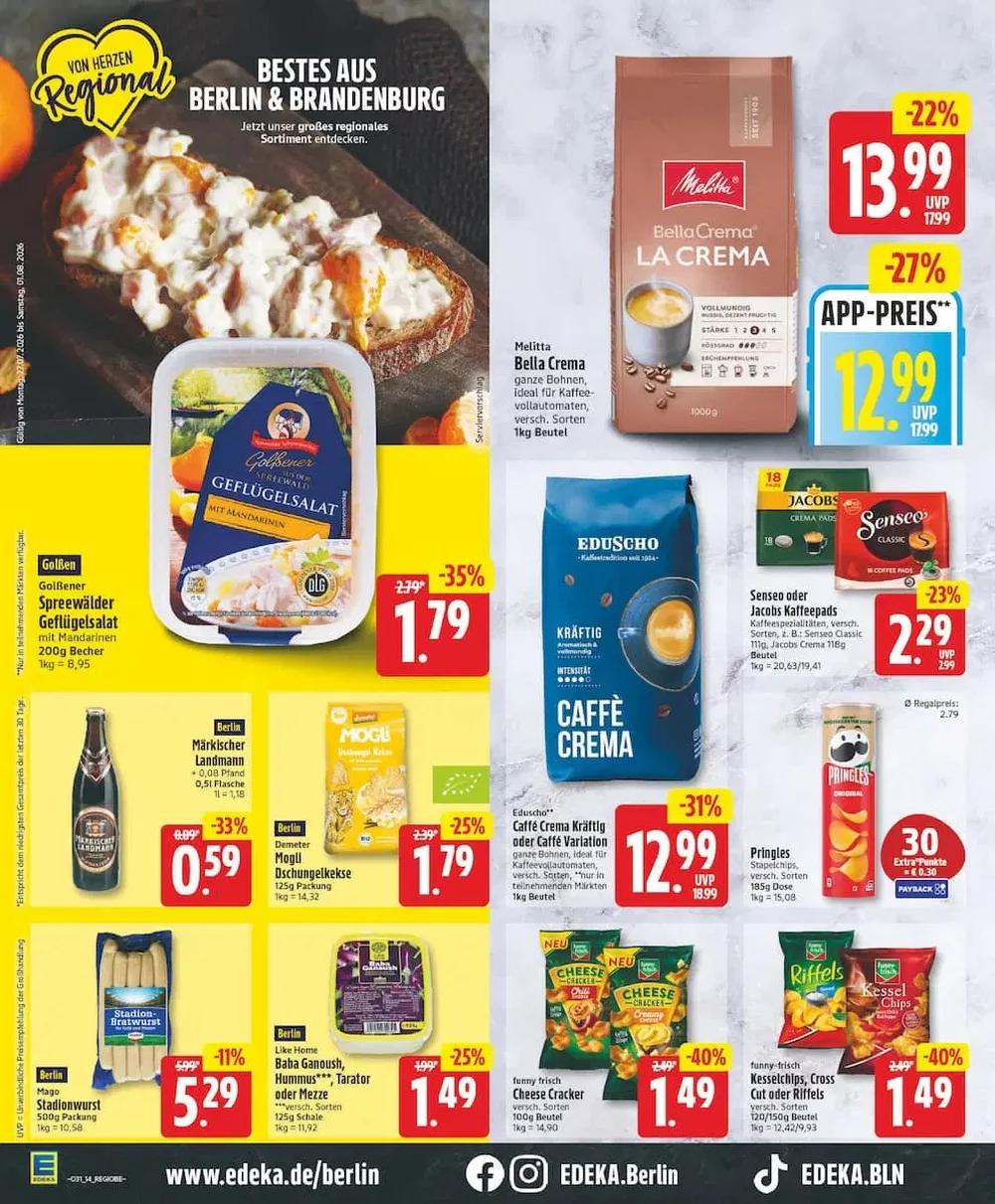 Edeka Prospekt ab 27.07 & ab 03.08.2026 nächste woche - Bild 4 ab 27.07.2026