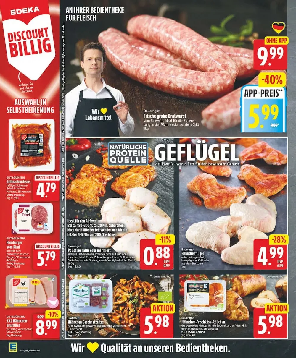 Edeka Prospekt ab 27.07 & ab 03.08.2026 nächste woche - Bild 2 ab 27.07.2026