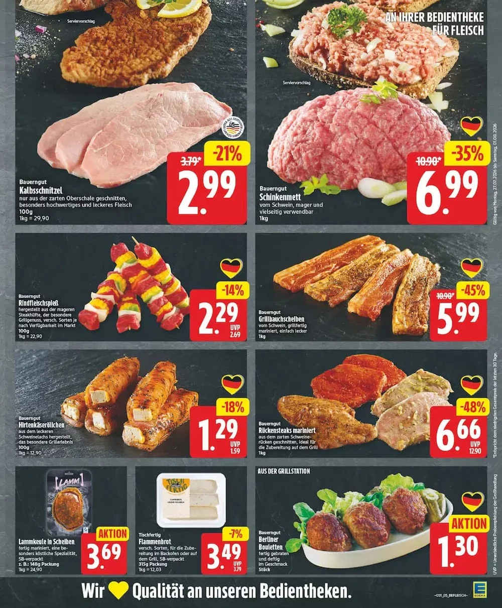 Edeka Prospekt ab 27.07 & ab 03.08.2026 nächste woche - Bild 3 ab 27.07.2026