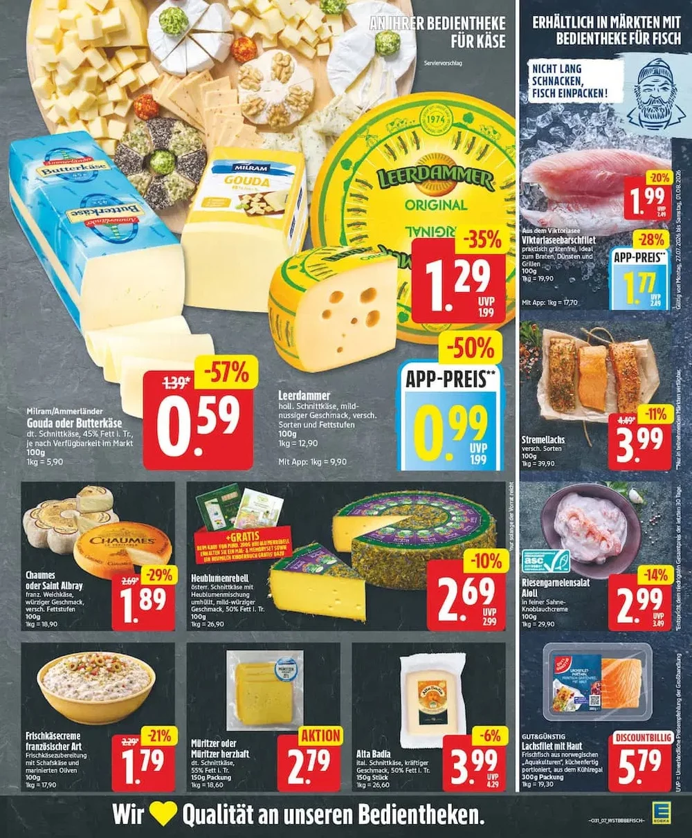 Edeka Prospekt ab 27.07 & ab 03.08.2026 nächste woche - Bild 1 ab 27.07.2026