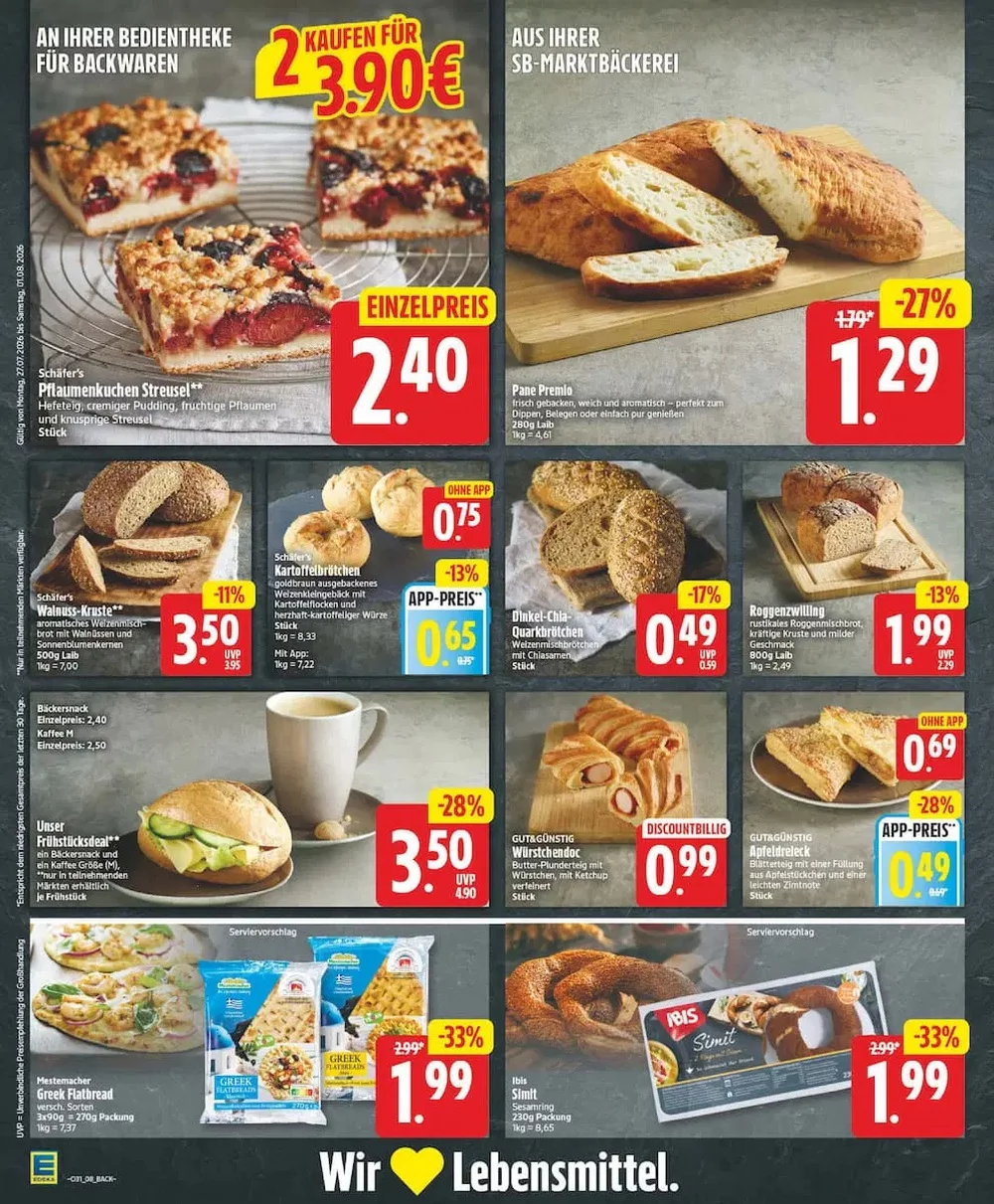 Edeka Prospekt ab 27.07 & ab 03.08.2026 nächste woche - Bild 2 ab 27.07.2026