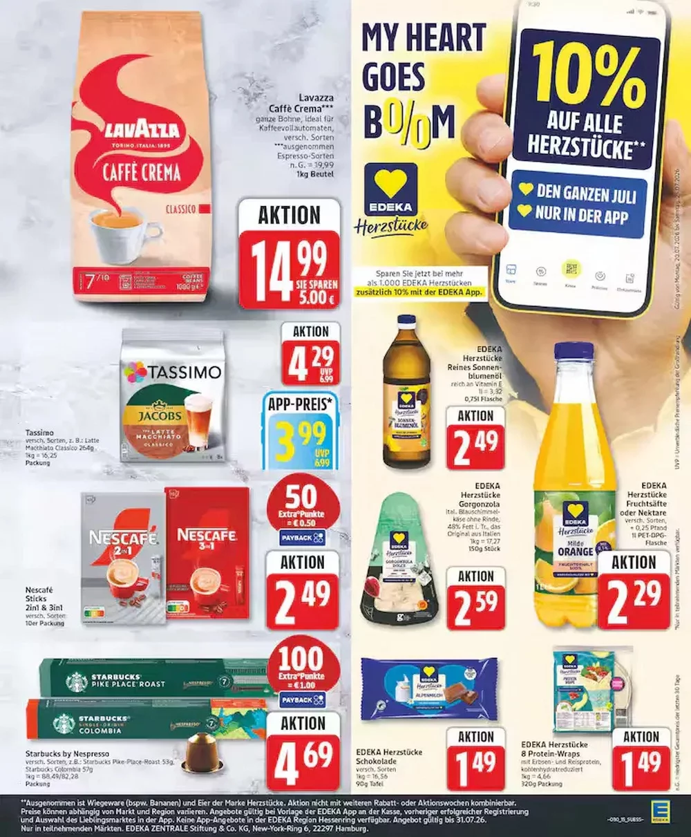 Edeka Prospekt ab 27.07 & ab 03.08.2026 nächste woche - Bild 1 ab 20.07.2026