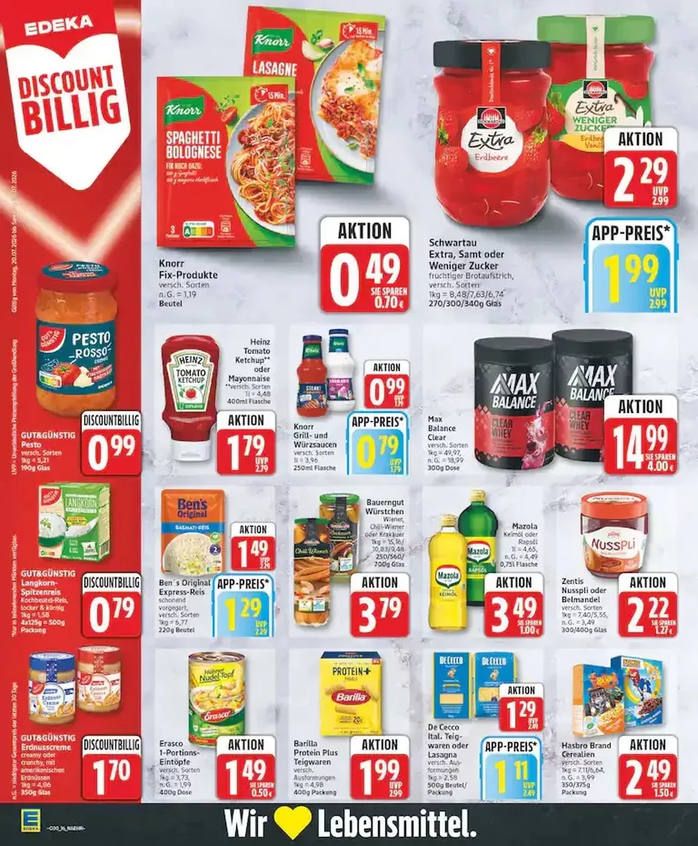 Edeka Prospekt ab 27.07 & ab 03.08.2026 nächste woche - Bild 2 ab 20.07.2026