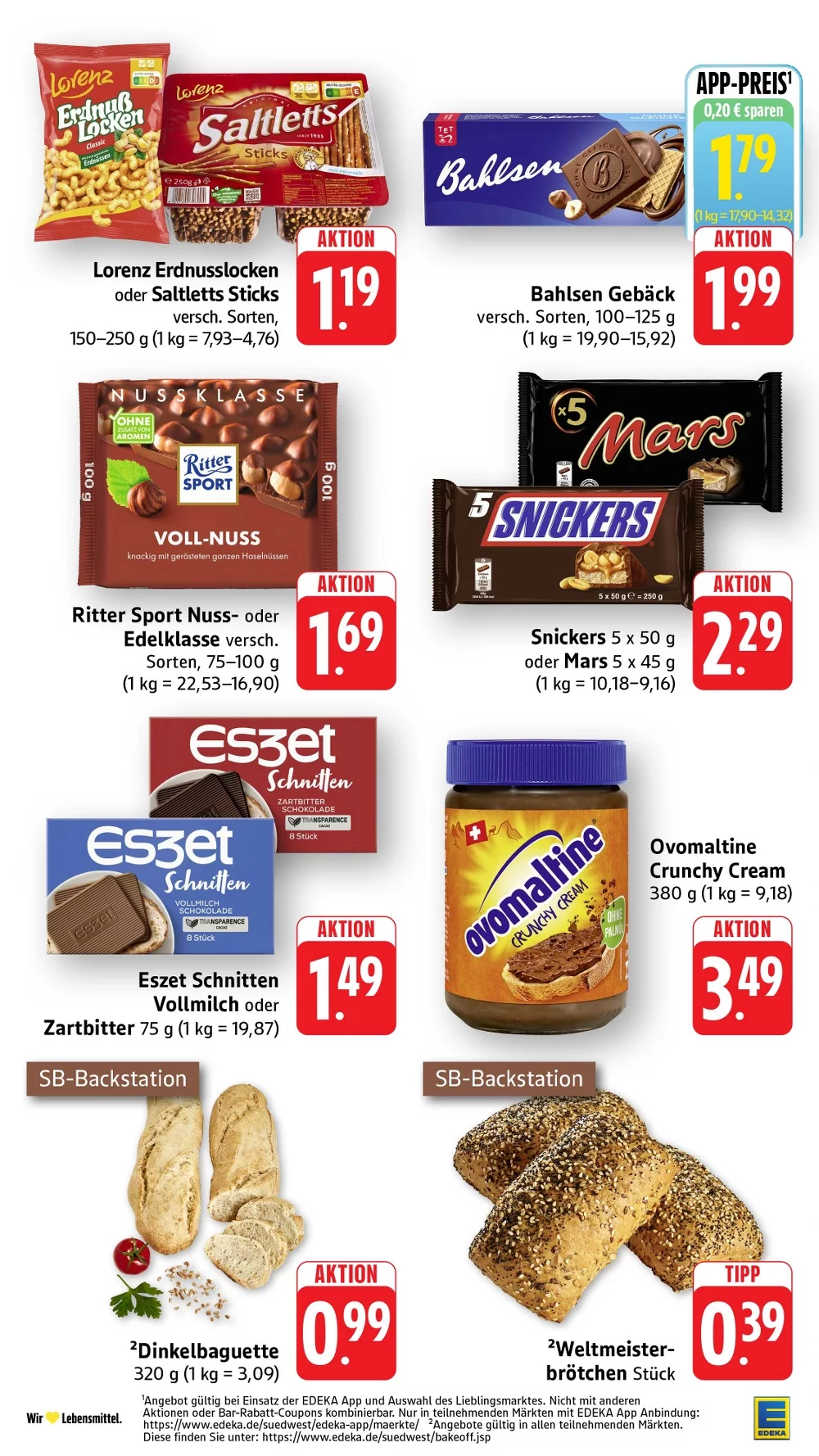 Edeka Prospekt ab 27.07 & ab 03.08.2026 nächste woche - Bild 2 Südwest ab 27.07