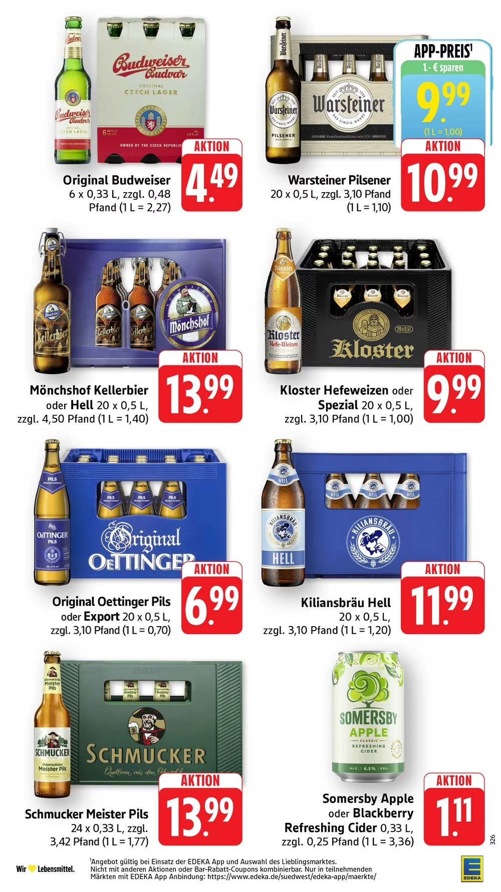 Edeka Prospekt ab 27.07 & ab 03.08.2026 nächste woche - Bild 1 Südwest ab 27.07