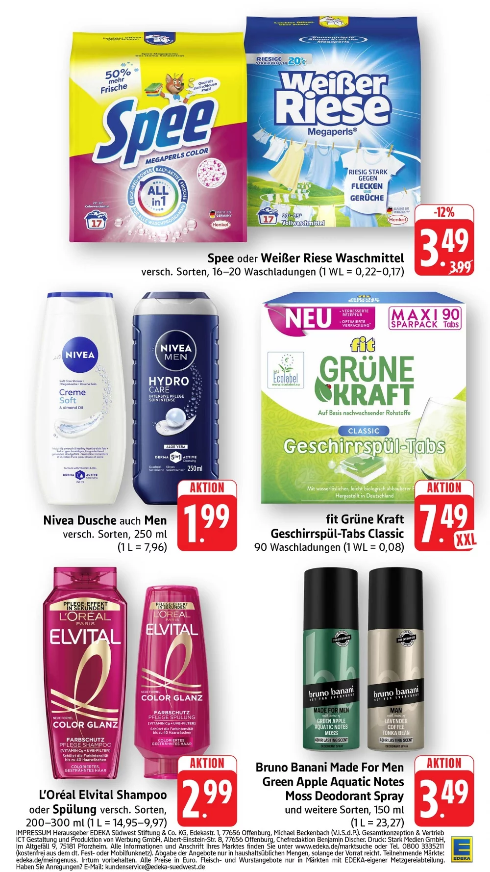 Edeka Prospekt ab 27.07 & ab 03.08.2026 nächste woche - Bild 4 Südwest ab 27.07
