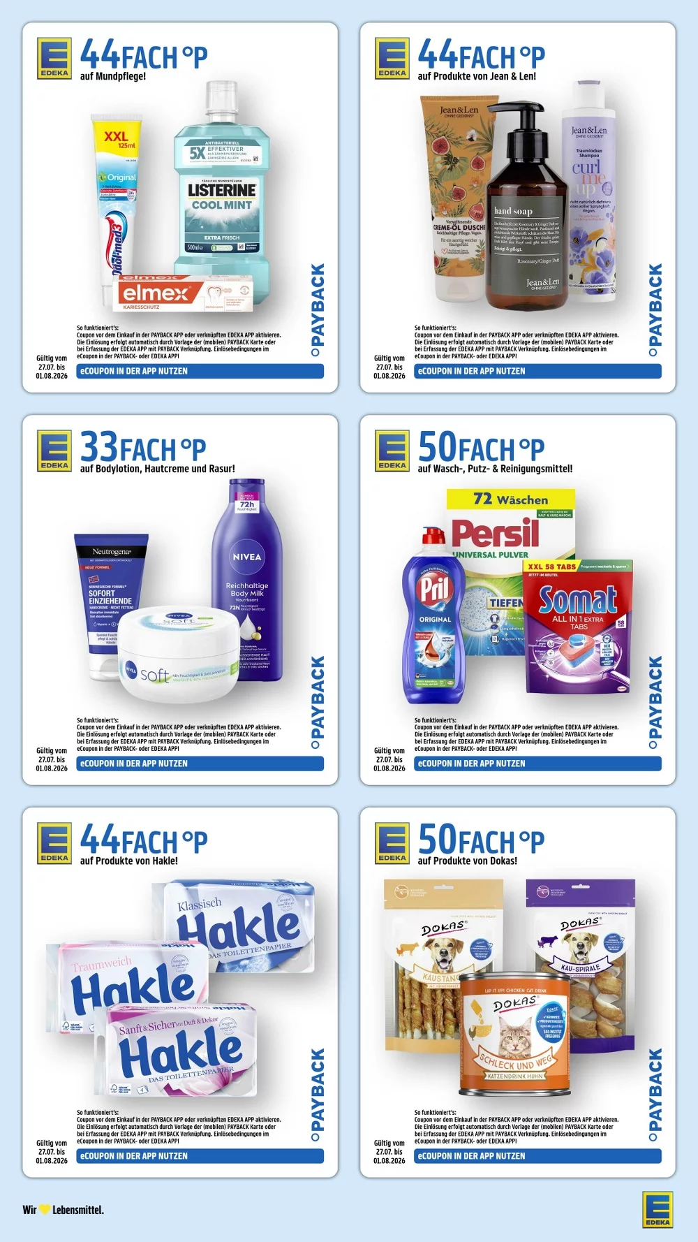 Edeka Prospekt ab 27.07 & ab 03.08.2026 nächste woche - Bild 2 Südwest ab 27.07