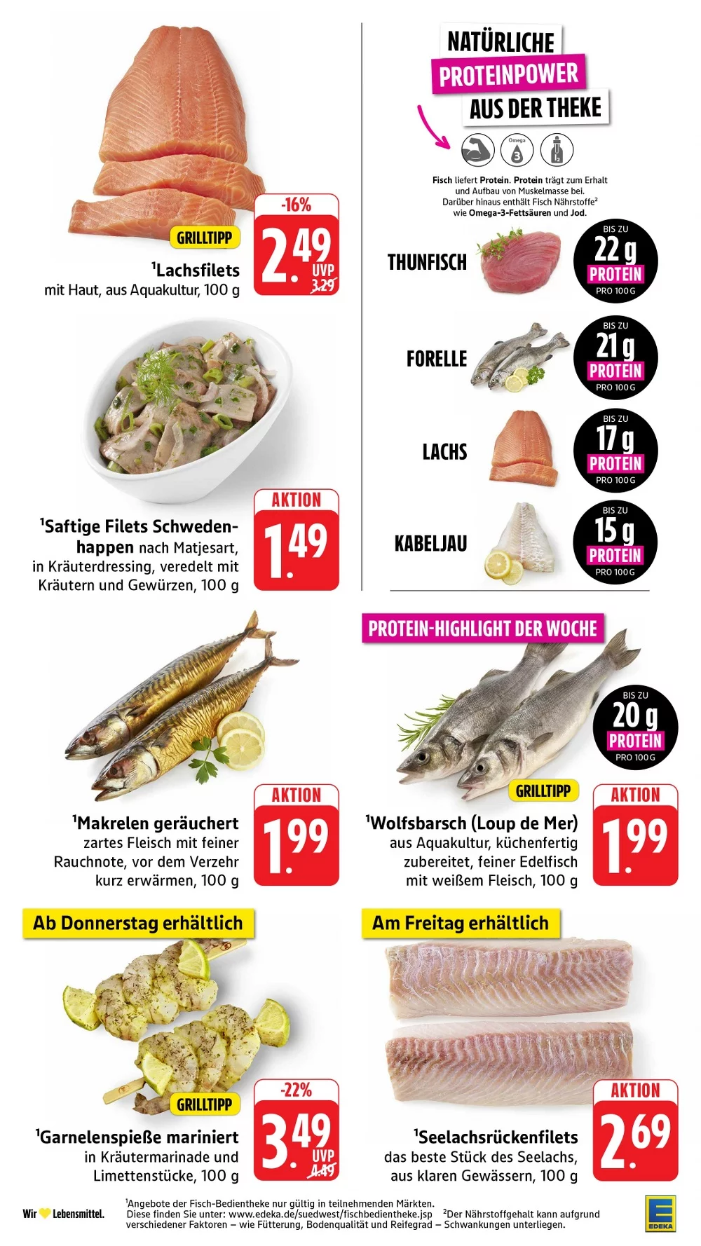 Edeka Prospekt ab 27.07 & ab 03.08.2026 nächste woche - Bild 3 Südwest ab 27.07