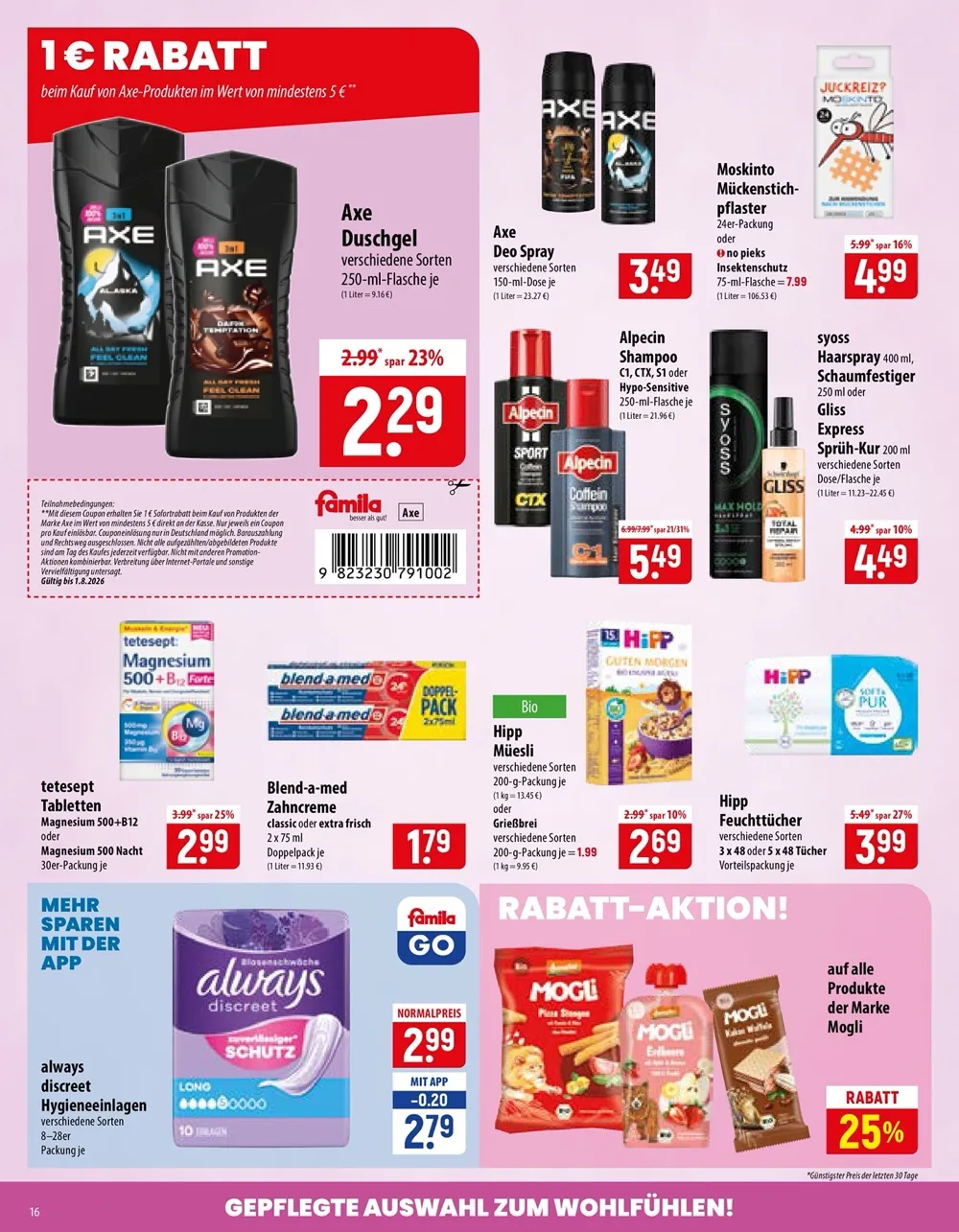 Famila Prospekt ab 27.07.2026 nächste woche - Bild 2 ab 27.07.2026