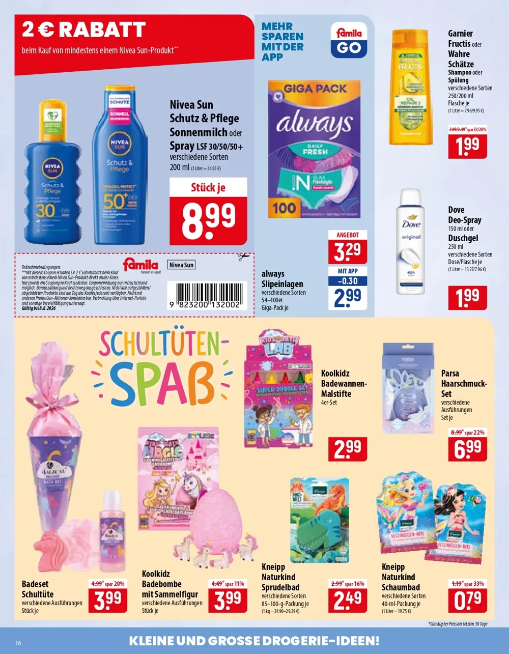 Famila Prospekt ab 03.08.2026 nächste woche - Bild 2 ab 03.08.2026