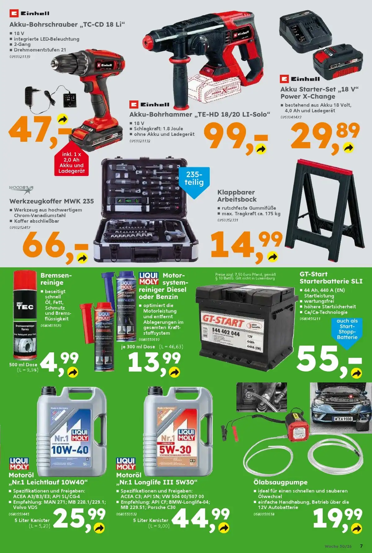 Globus Baumarkt Prospekt ab 27.07 & ab 03.08.2026 nächste woche - Bild 1 ab 20.07.2026